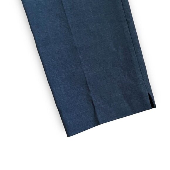 J McLaughlin Womens Dress Pants Sz 4 Gray Stretch Wool Side Zip Lined Classic - Picture 6 of 9